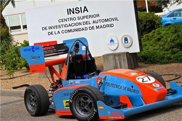 El monoplaza 'Formula Student 2017' de UPM Racing que competirá en ...